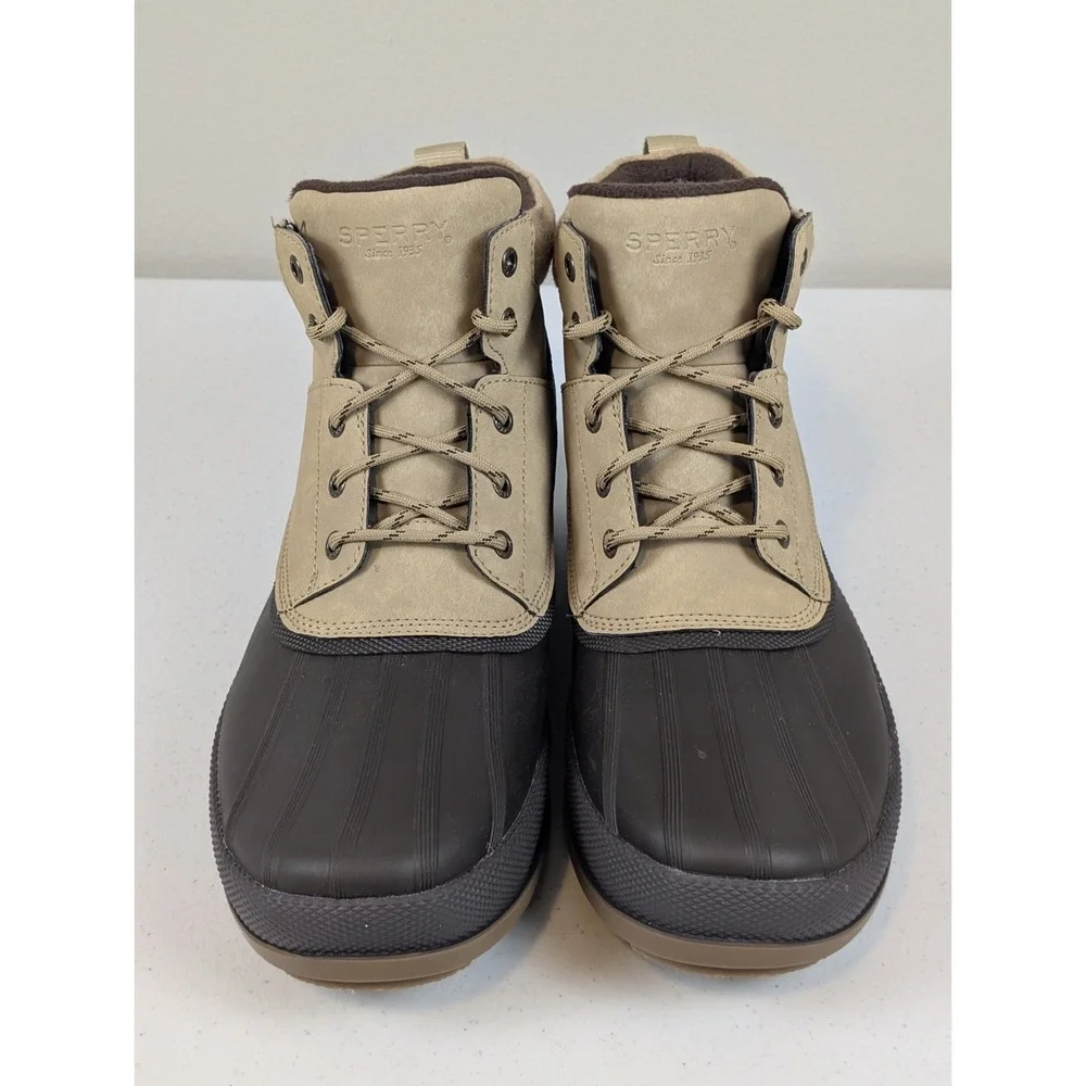 Sperry Top-Sider Men's Cold Bay Medium Beige Chukka Boots Size 12 Mens STS24485